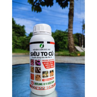 Phân bón lá siêu to củ 500ml - cây khoẻ, tốt dây, nhiều củ, nặng ký