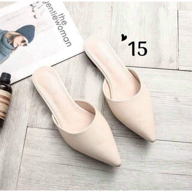 Giày dép sục trơn đế 3 phân big size 35 đến 44