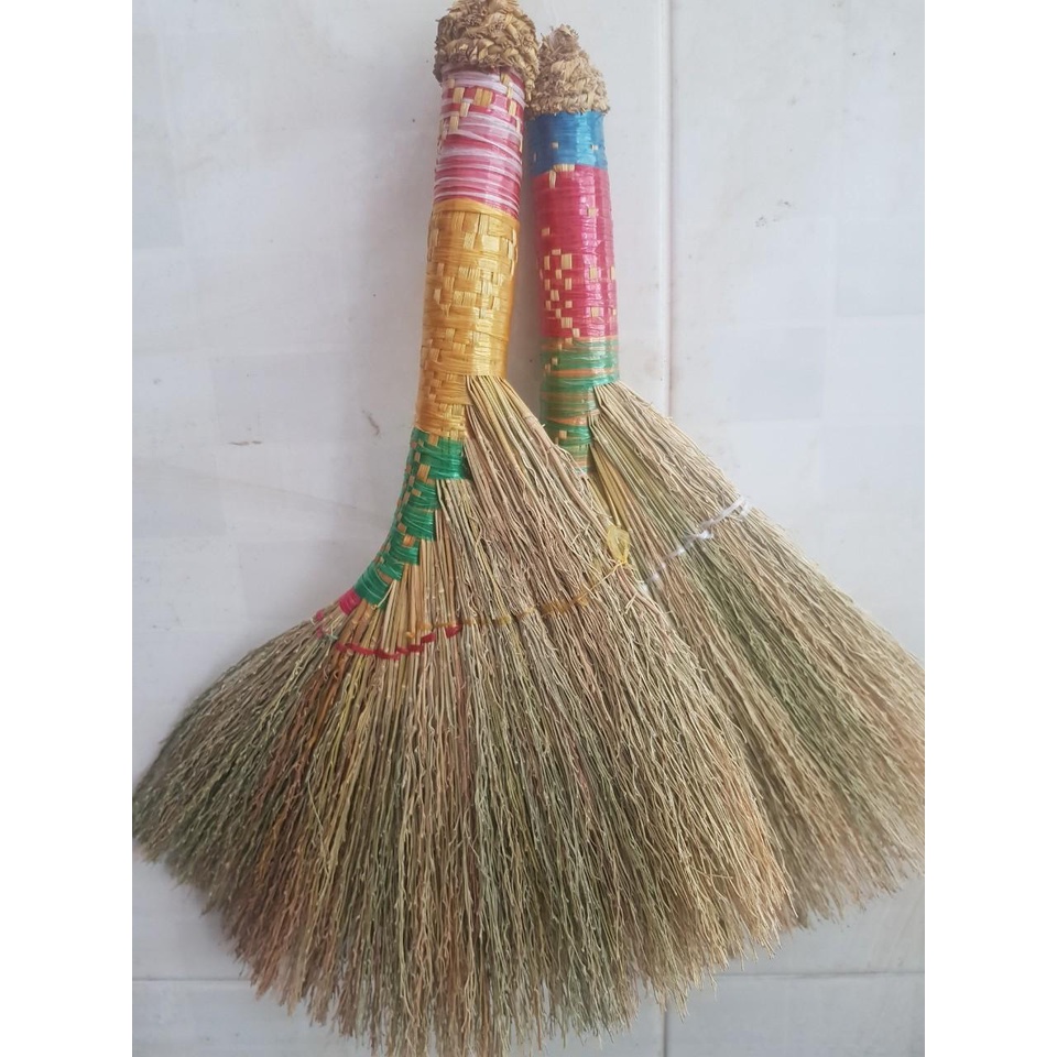 Chổi Rơm Quét Nhà Loại Nhỏ Cầm Tay Tiện Dụng