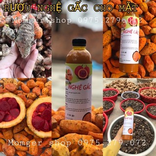 Cốt nghệ hạt gấc dành cho mặt 500ml
