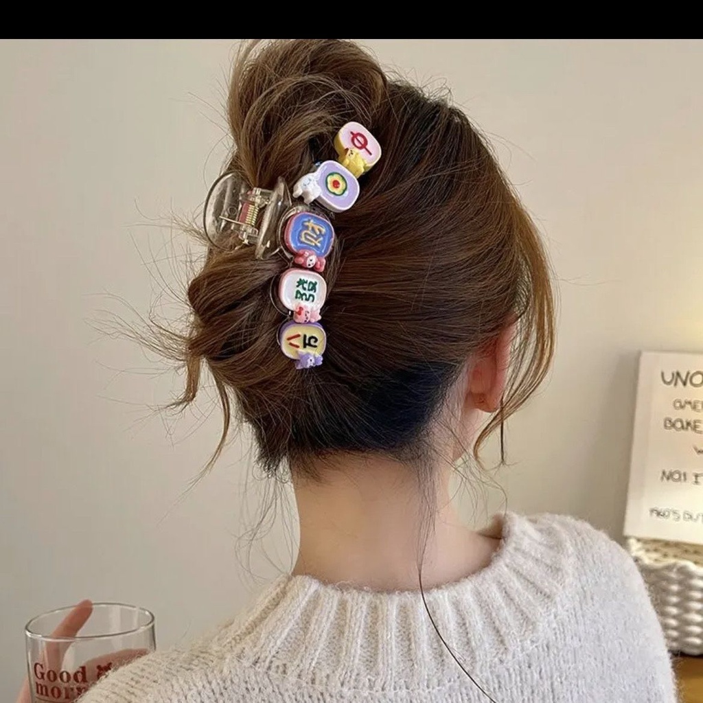 Kẹp Tóc Cỡ Lớn Thiết Kế Dễ Thương Cho Bé Gái