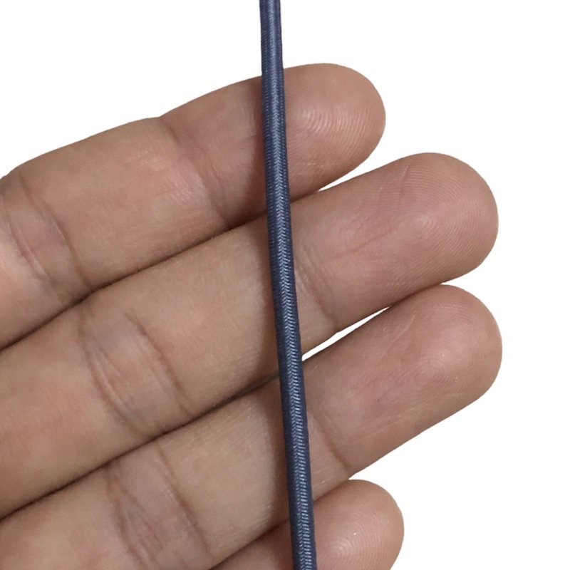 Dây lẻ - Dây Dù thun tròn 1.5mm có giãn 100%, chắc chắn &amp; ko biến dạng dùng trong thời trang, sp handmade, trang trí