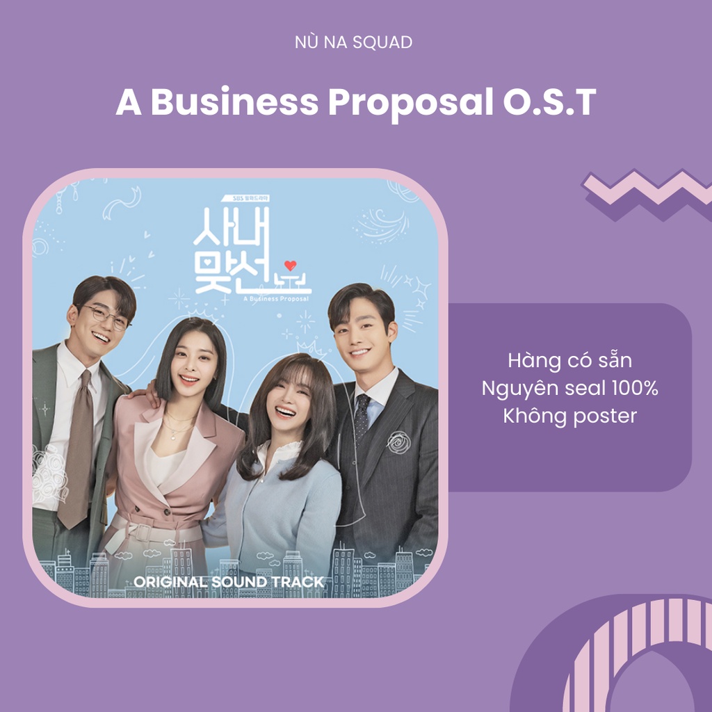 Bộ album nhạc phim A Business Proposal