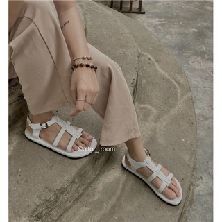 [No.17] [Ảnh thật shop chụp] Giày sandal nữ đan chéo rọ