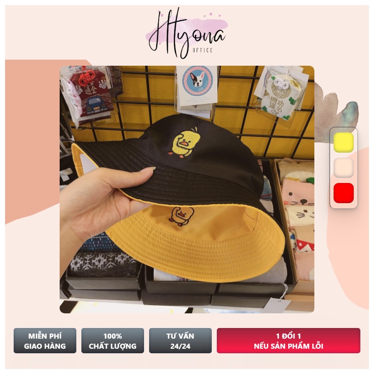 Nón Bucket 2 Lớp Chú Vịt Cưng