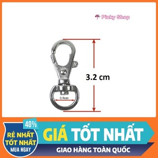 Móc càng cua túi xách, khoen túi xách Pinky Shop