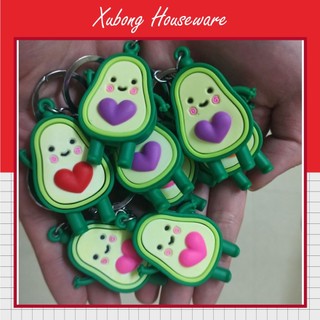 Móc khóa hình trái bơ xinh xắn siêu cute