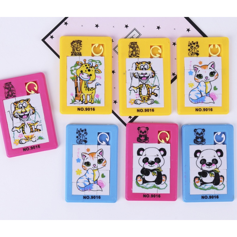 Đồ Chơi Giáo Dục, Đồ Chơi Trí Tuệ, Đồ Chơi Xếp Hình 9 Ô Nhỏ  02162