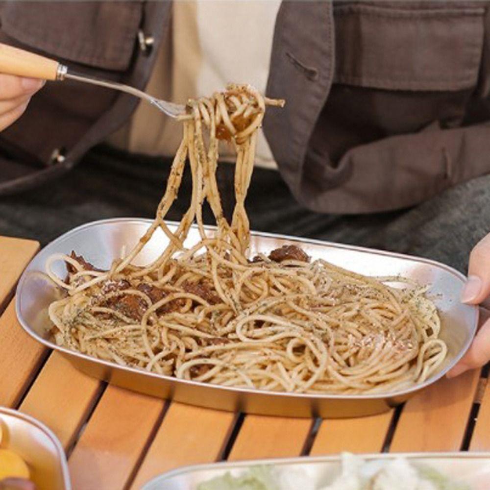 Đĩa Đựng Thức Ăn Trái Cây Sức Chứa Lớn Tiện Dụng Mang Theo Cắm Trại