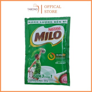 Thức uống lúa mạch cacao Milo nguyên chất dây 10 gói 22g chính hãng Nestle