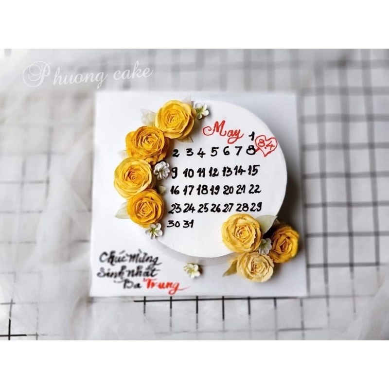 Bánh kết hoa siêu đẹp chỉ từ 150k