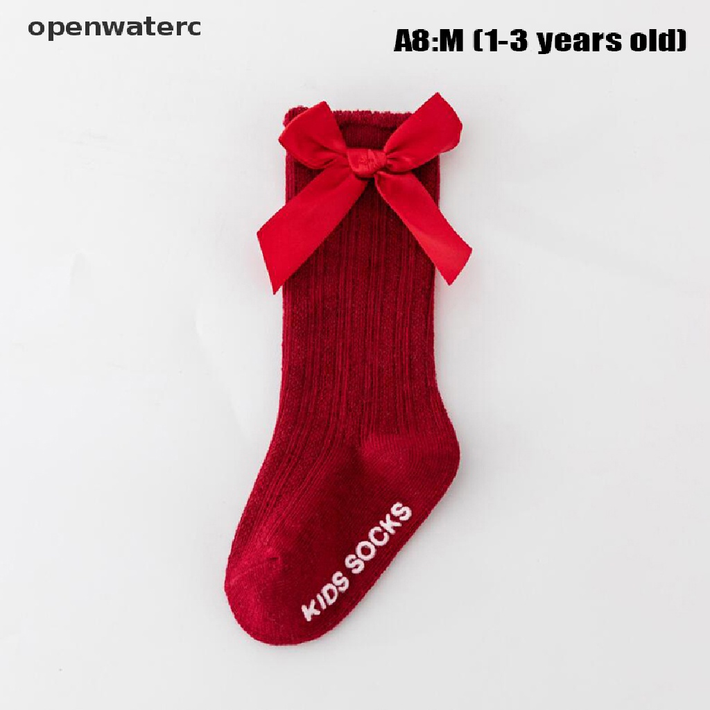 Vớ Cotton Mềm Dày Dặn Cao Tới Gối Thời Trang Mùa Đông Cho Bé Trai Và Gái