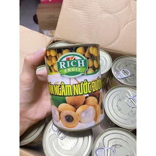 Nhãn ngâm đường Rich hộp 565g