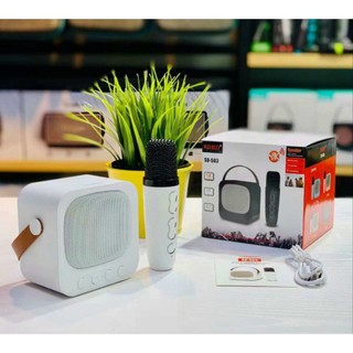 Loa karaoke kèm mic sd503 nhỏ nhưng có võ.