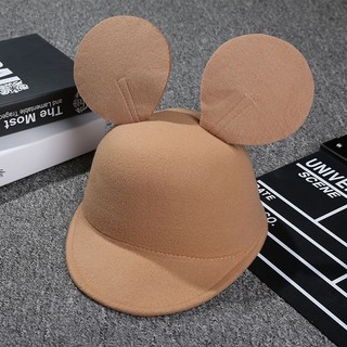 Mũ Len Chuột Mickey Cho Mẹ Và Bé
