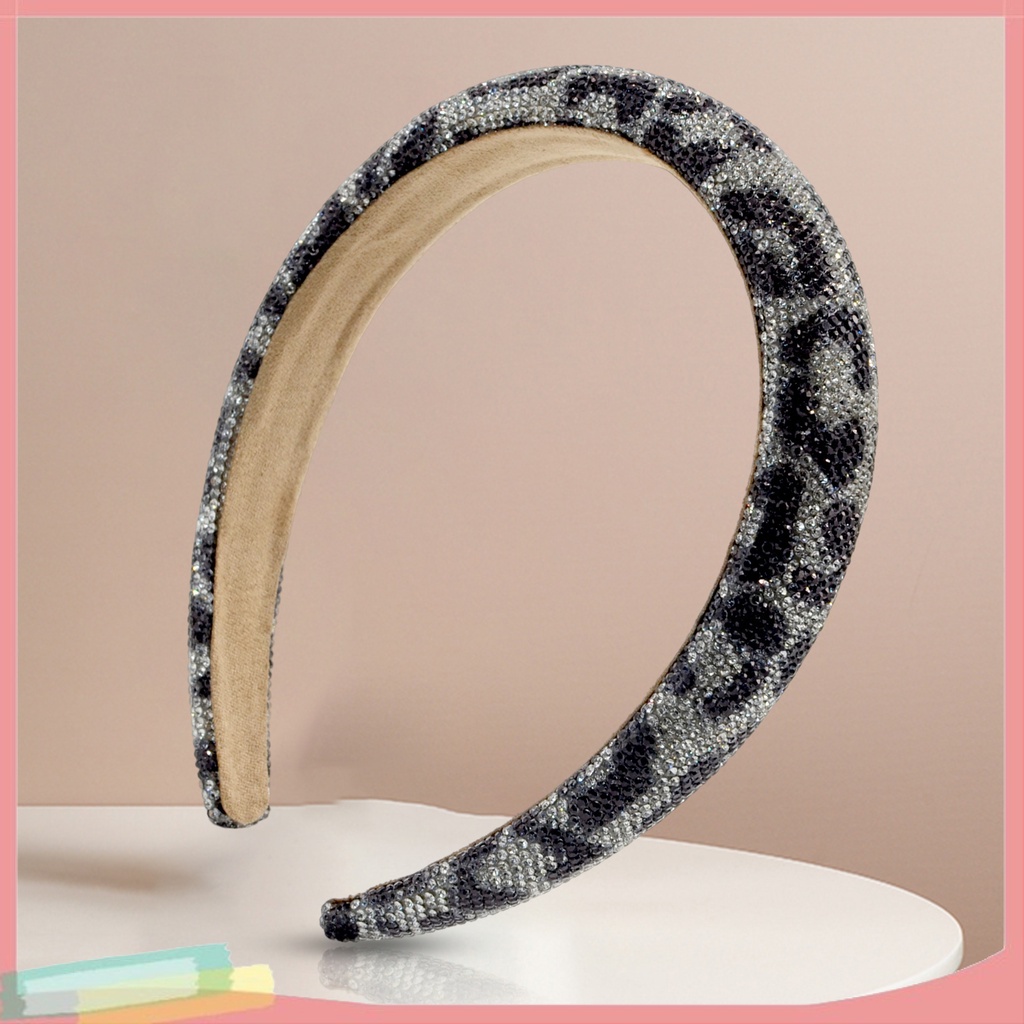 Kẹp Tóc Nữ In Họa Tiết Da Báo Thời Trang