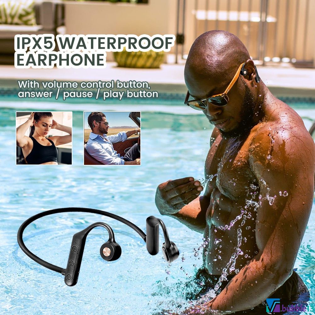 Tai Nghe Bluetooth Không Dây Dẫn Truyền Qua Xương K79 Bluetooth Cảm Ứng Thông Minh Chống Nước Ipx5 Kèm Mic Đạp Xe Mới 2022.