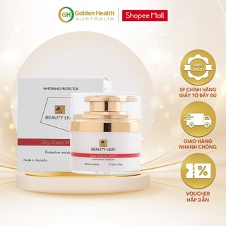 [GOLDEN HEALTH] Kem dưỡng trắng, chống nắng bảo vệ da ban ngày Beauty Leaf SPF15 50ml