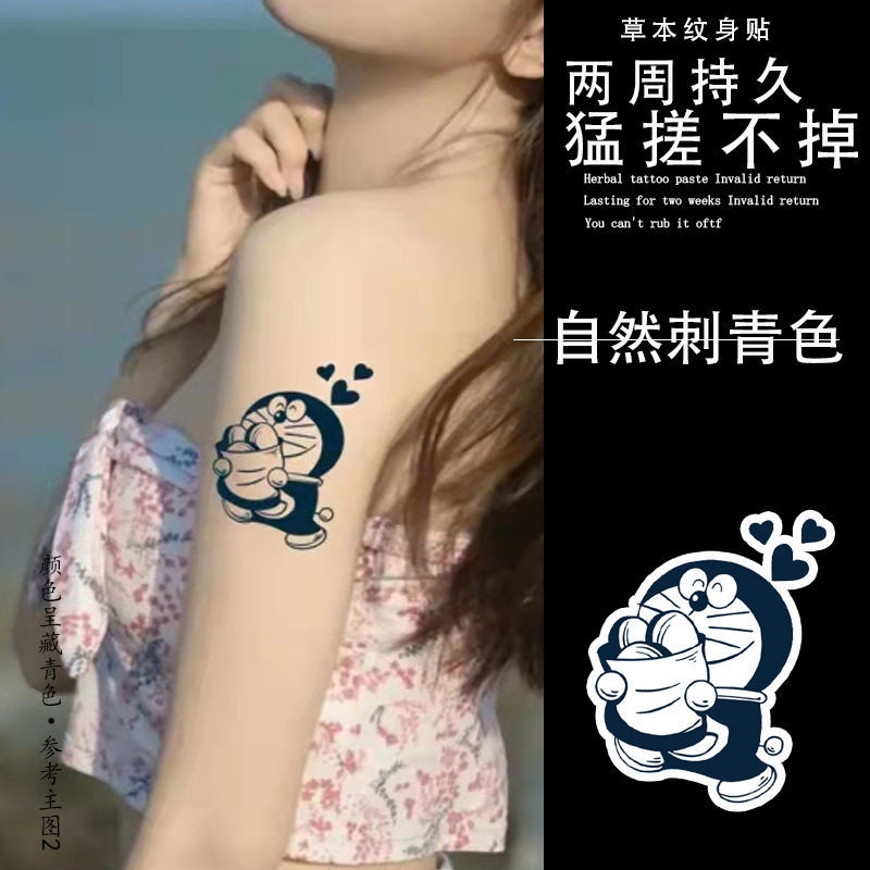 Hình Xăm Dán Bán Vĩnh Viễn Mèo Máy Doraemon Nobita 12.15