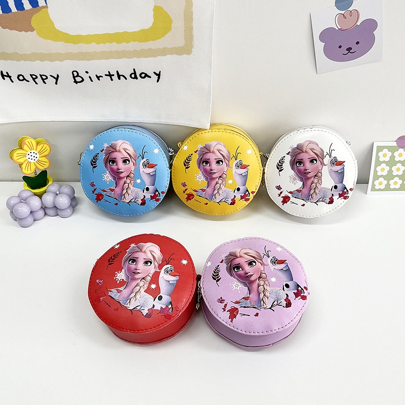 Túi Đeo Chéo Cỡ Lớn In Họa Tiết Hoạt Hình Frozen Dễ Thương Thời Trang Cho Bé Gái