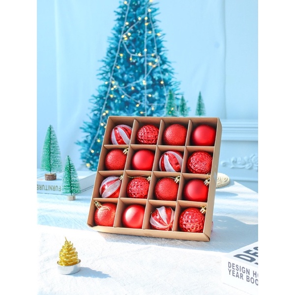 Nhìu mẫu Bộ trái châu treo cây thông noel, trái châu đủ size trang trí giáng sinh, nhà cửa Nguyễn Gia group cao đạt q5