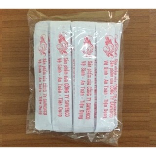 Tăm tre bọc giấy tiệt trùng cao cấp SAWENCO gói 300 cây