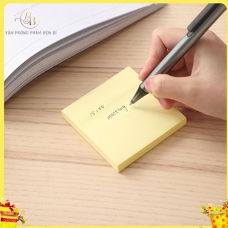 200 Tờ Giấy nhắn Vàng Hải Hà SN103 giấy nhớ, giấy note,ghi chú dính bám chắc