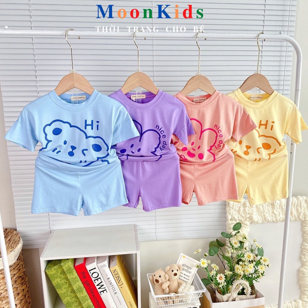 Đồ Bộ MinKyMom🌴Thun Lạnh 100%🌴Bộ Cộc Tay Cho bé Siêu Họa Tiết Thổ Dân Cực,minky mom chính hãng cho bé 6-18kg