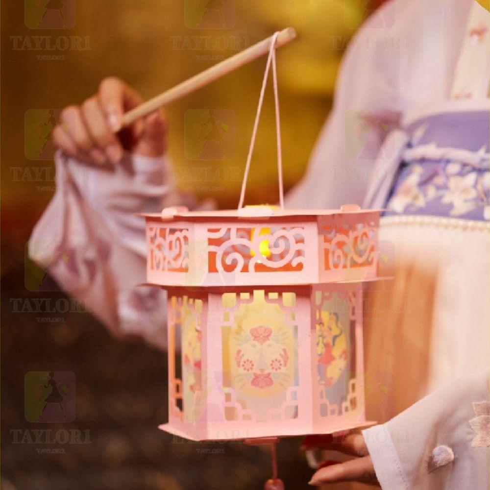 Taylor1 Lồng Đèn Treo Thủ Công Phong Cách Hoàng Gia Cổ Điển Sáng Tạo
