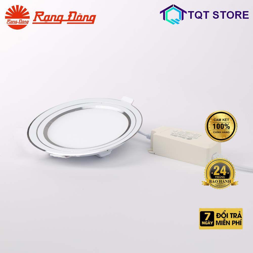 Đèn LED Panel Tròn Đổi Màu Rạng Đông, Lỗ Âm Trần D90, Công Suất 7W, Model PT05 ĐM 90/7W