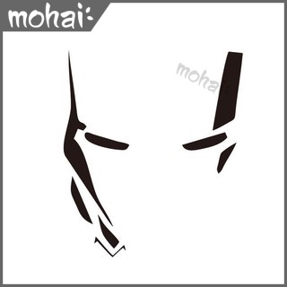 Iron Man Miếng Dán Trang Trí Kính Chắn Gió Xe Hơi Hình Phản Quang Thời Trang