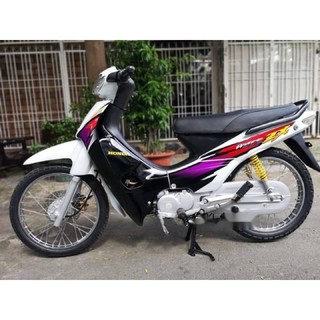Trọn bộ tem 3 lớp Wave Zx màu trắng, Wave nhỏ màu trắng