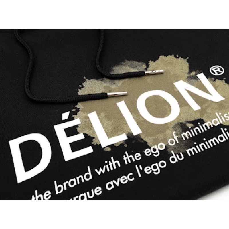 Hoodie tay dài Basic Shaded DÉLION