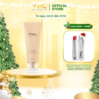 Sữa rửa mặt chiết nhân sâm tảo biển YHL Hàn Quốc 100ml sạch da cấp ẩm loại bỏ bả nhờn