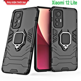 Ốp lưng Xiaomi 12 Lite Iron Man Iring chống sốc chống va đập mạnh giá đỡ mặt lưng xem phim