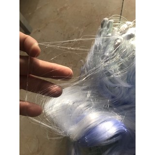 Tay lưới thả cá dài 100m loại 1, mắc lưới 7 phân chiều cao 1m2 lưới 3 màn