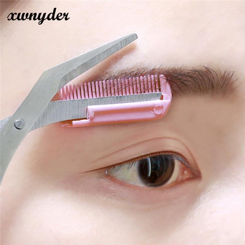 Kéo Tỉa Lông Mày Bằng Thép Không Gỉ Tiện Dụng Cho Nữ