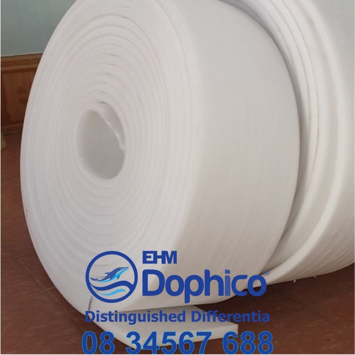 Cuộn xốp Foam dày 30mm x Dài 25M x Rộng 20cm/25cm/30cm/35cm/40cm/45cm/50cm dùng lót bọc, chống sốc hang hóa dễ vỡ