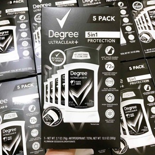 SÁP LĂN NÁCH KHỬ MÙI DEGREE MEN ULTRACLEAR BLACK + WHITE 76G CỦA MỸ
