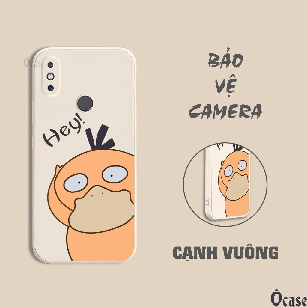 Ốp lưng Xiaomi Mi 6X / A2 / 8 / 8SE / Mix 2S / Mix 3 / Redmi Note 5 Pro / Note 6 Pro / S2 in hình Mèo và Vịt vàng