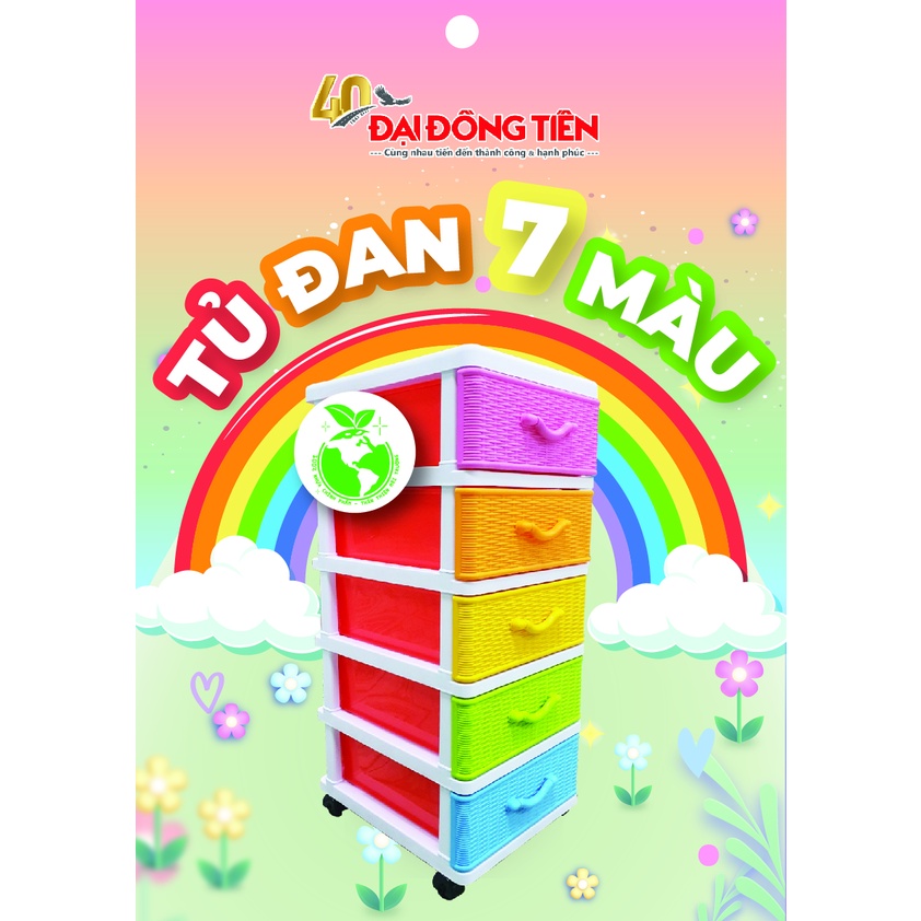 TỦ ĐAN 7 SẮC CẦU VỒNG