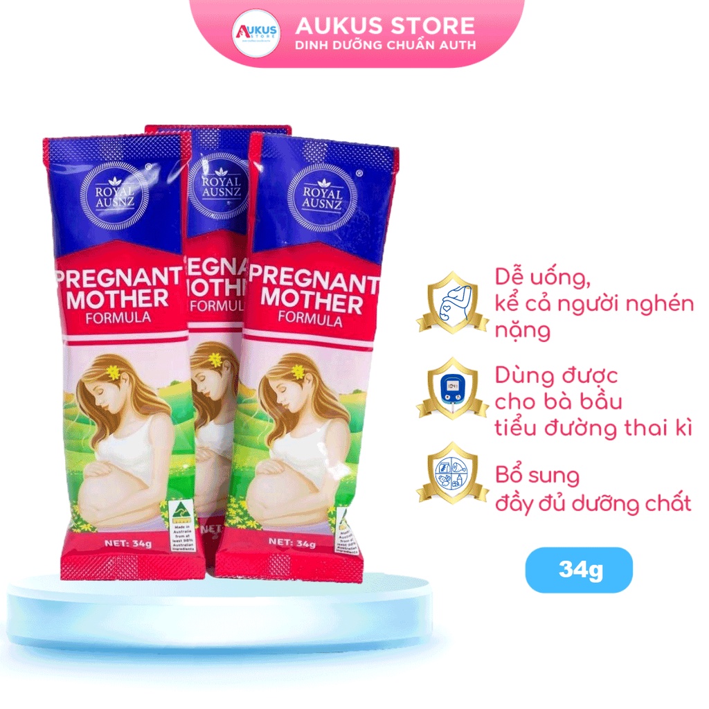 Sữa Bầu Hoàng Gia Royal AUSNZ Pregnant Mother Formula Ngừa Dị Tật Thai Nhi