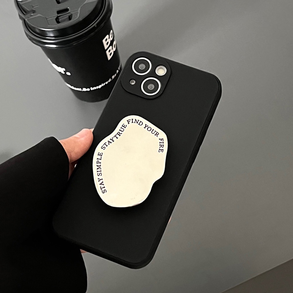 Ốp Điện Thoại TPU Mềm Chống Va Đập Có Giá Đỡ Cho IPhone 14 Pro Max 11 7Plus 13 12 11 Pro Max X XS Max