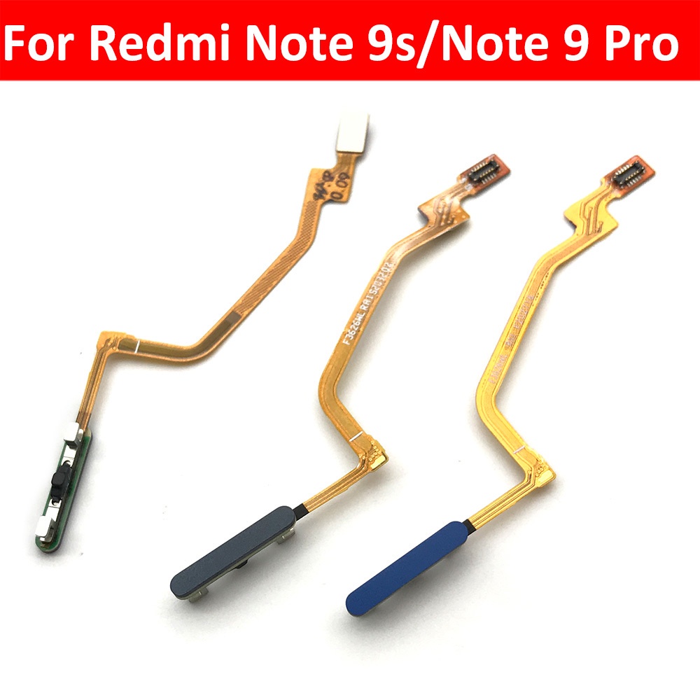 Mới Cáp Cảm Biến Vân Tay Cho Xiaomi Redmi Note 9 10 Pro 9s Poco X3 Pro M3