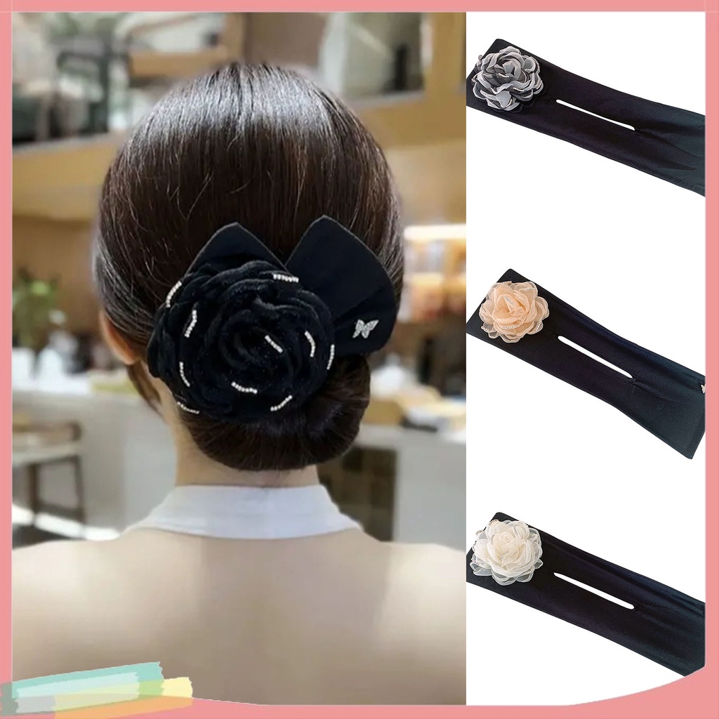 Kẹp Tóc Nữ Hình Con Bướm Đính Đá Nhân Tạo Thời Trang