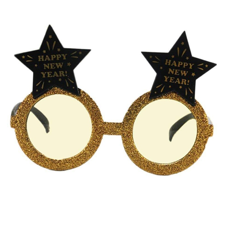 Mắt Kính Hóa Trang Năm Mới Vui Nhộn Thoải Mái Cho Người Lớn Và Trẻ Em