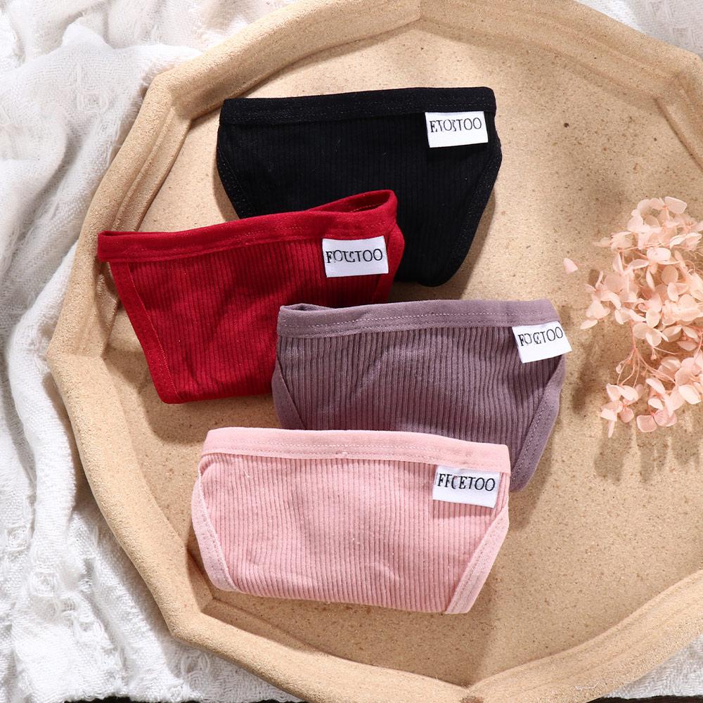 Quần Lót Cotton Thoáng Khí Lưng Thấp Gợi Cảm WMES15H Cho Nữ