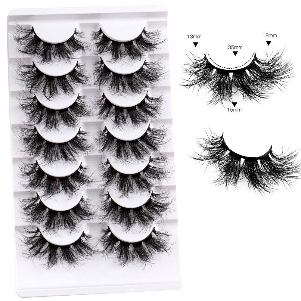 Lông Mi Giả 8D Dày Và Dài Tự Nhiên Cho Nữ