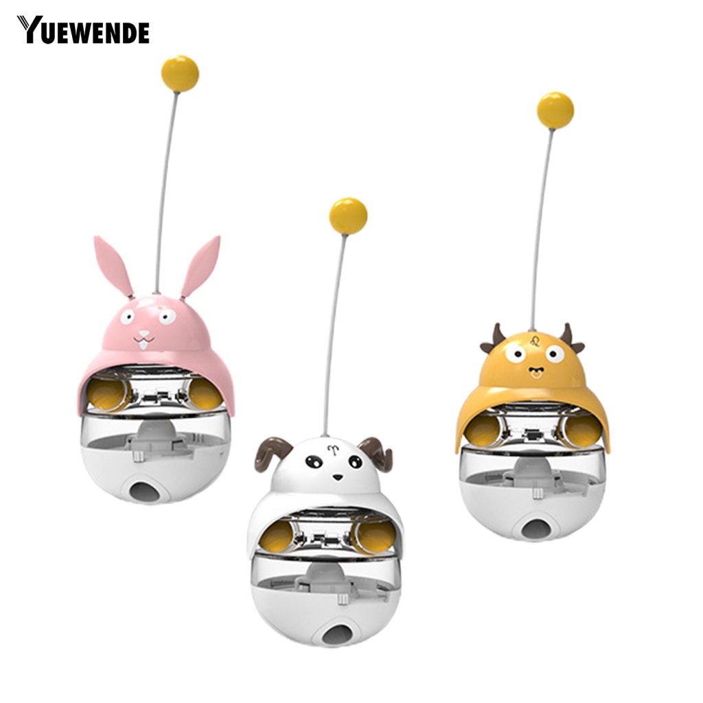 [Yue.z] Đồ Chơi Hộp Đựng Hai Quả Bóng Hỗ Trợ Giảm Căng Thẳng Chống Cắn Cho Mèo