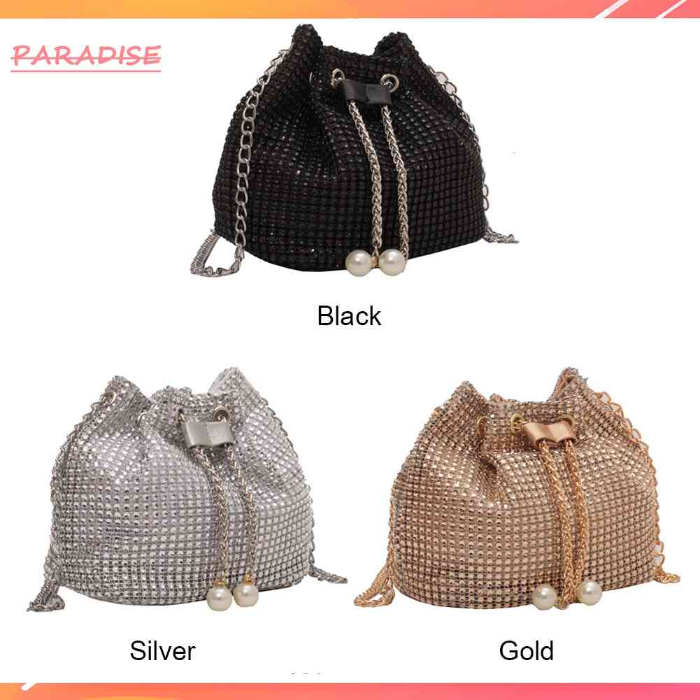 Mới Túi Xách Đeo Chéo Đính Đá Thời Trang Dành Cho Nữ